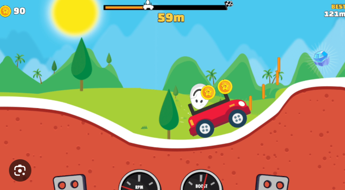 Eggy Car game screenshot