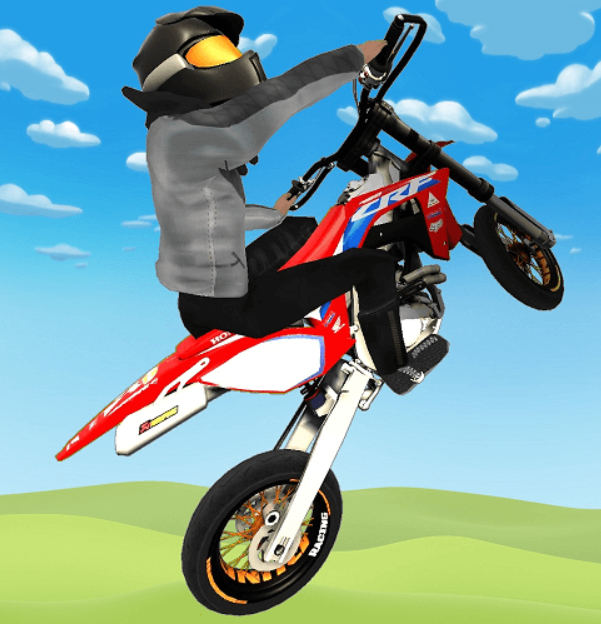 Wheelie King game screenshot