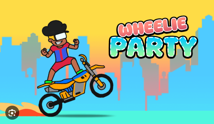 Wheelie Party Unblocked game screenshot